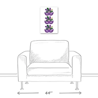 Mardi Gras Masks Canvas Wall Plaque