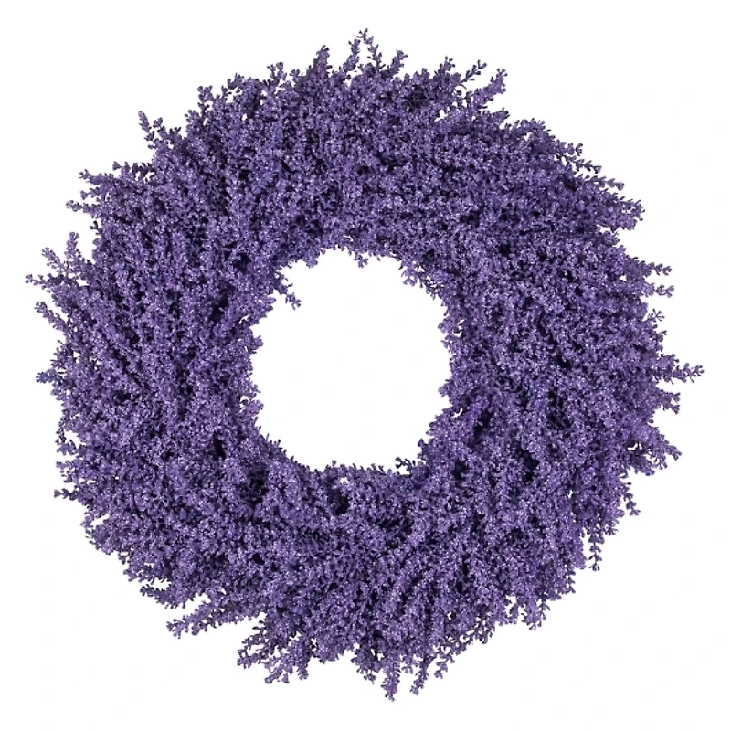 Purple Lavender Wreath