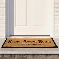 Natural Coir Home Sweet Home Doormat