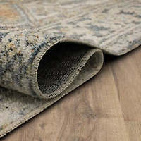 Ivory Wilcox Medallion Area Rug, 6x9