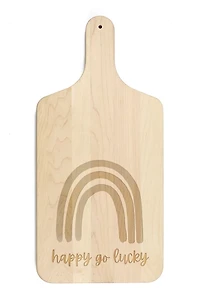 Light Brown Happy Go Lucky Cutting Board