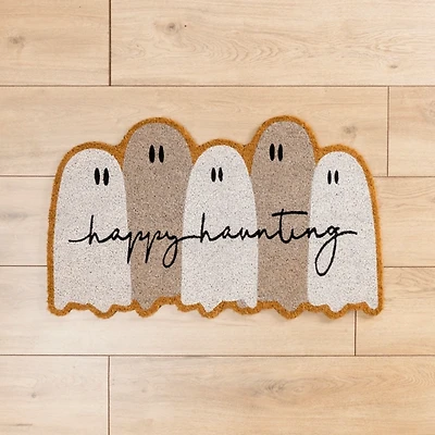 Happy Haunting Ghost Doormat