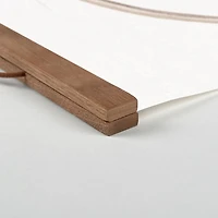 Blessed Egg Wreath Teak Hanging Canvas Art Print