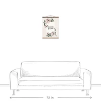 He Has Risen Teak Hanging Canvas Art Print