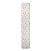 Pastel Easter Pattern Table Runner, 90 in.
