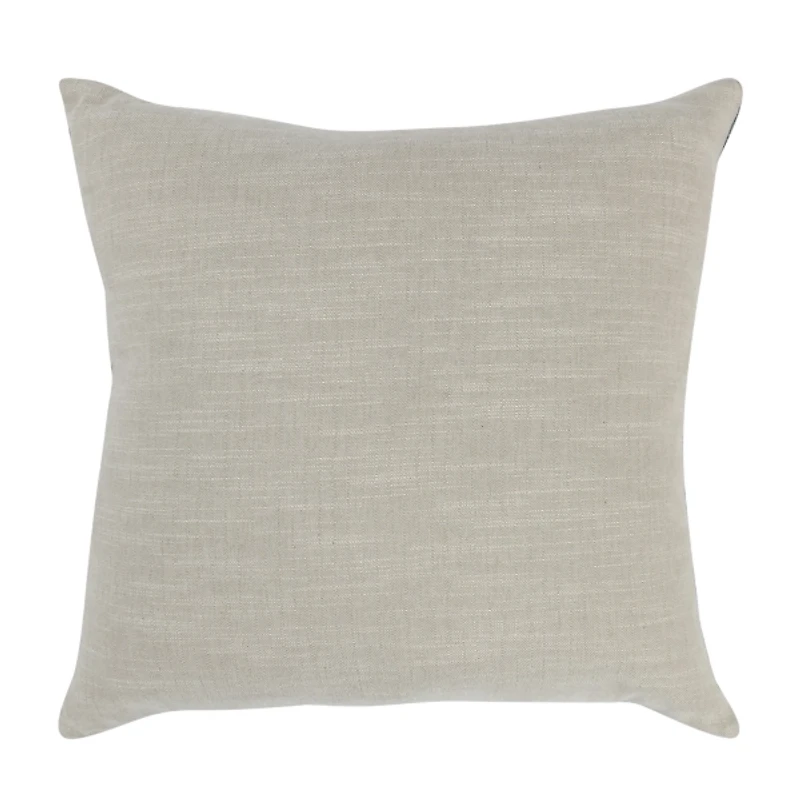 Sea Fog Gratitude Knots Throw Pillow