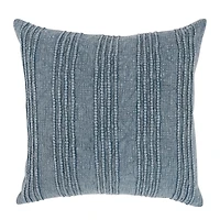 Sea Fog Gratitude Knots Throw Pillow