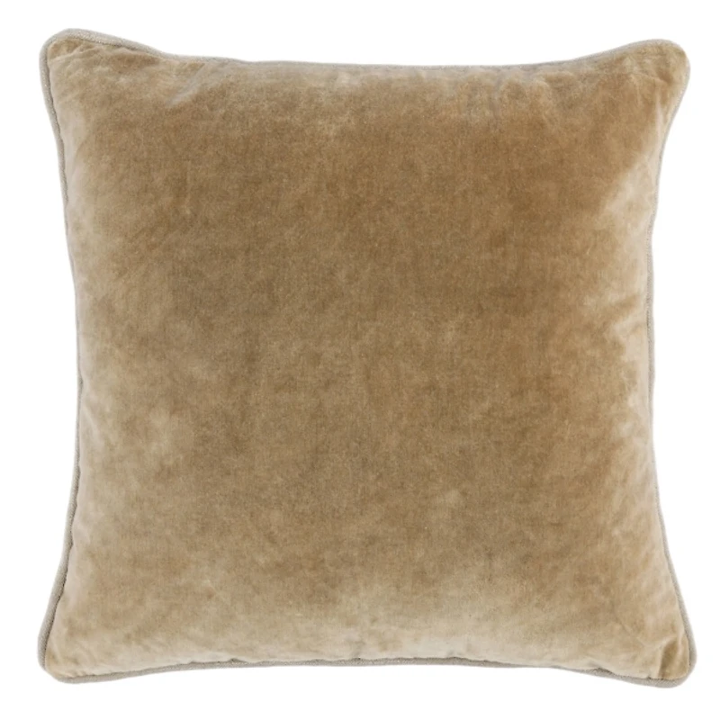 Wheat Heirloom Velvet Pillow