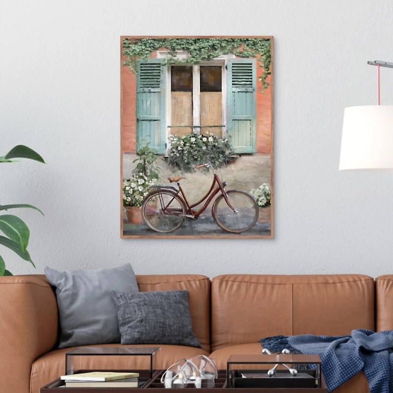 Velo de Montpellier Framed Canvas Art Print