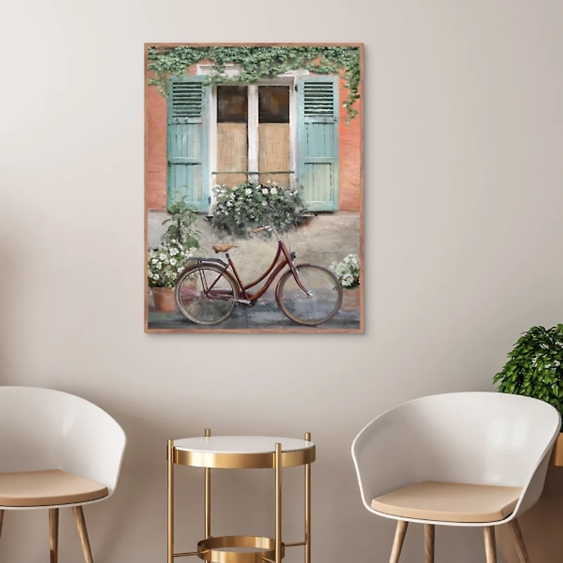 Velo de Montpellier Framed Canvas Art Print