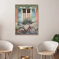 Velo de Montpellier Framed Canvas Art Print