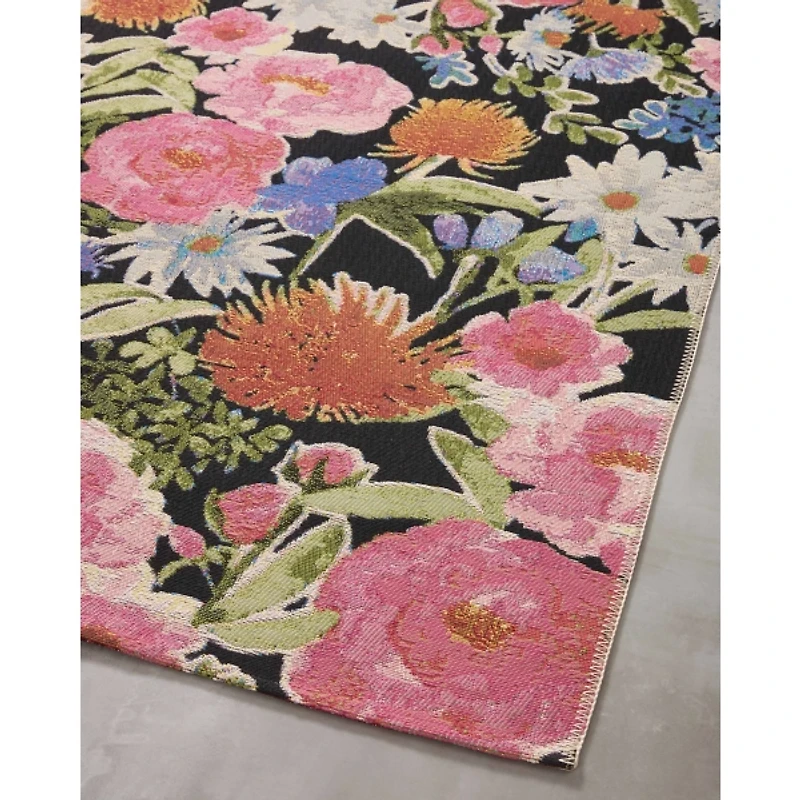 Midnight Garden Party Indoor/Outdoor Rug