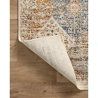 Neutral Diamond Patchwork Area Rug, 5x7
