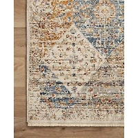 Neutral Diamond Patchwork Area Rug, 5x7