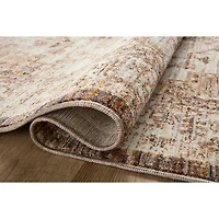 Mocha and Cream Sorrento Area Rug, 5x7