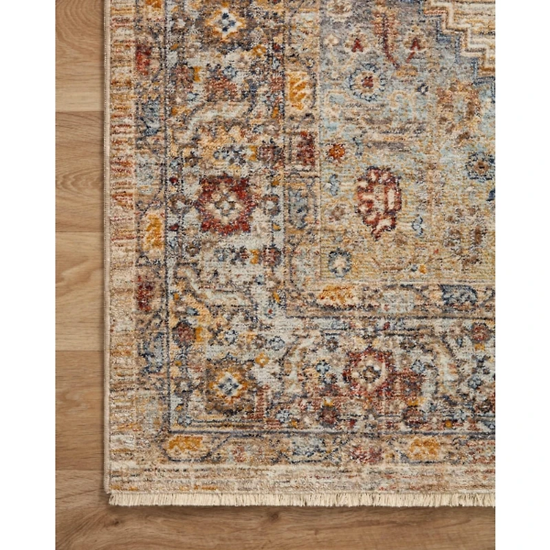 Florence Sunset Medallion Area Rug, 7x10