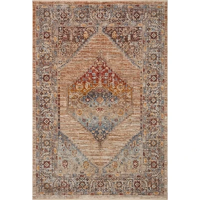 Florence Sunset Medallion Area Rug, 7x10