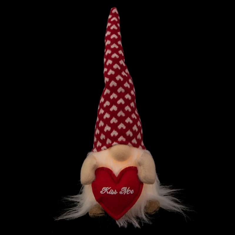 Tiny Hearts LED Kiss Me Valentine Gnome