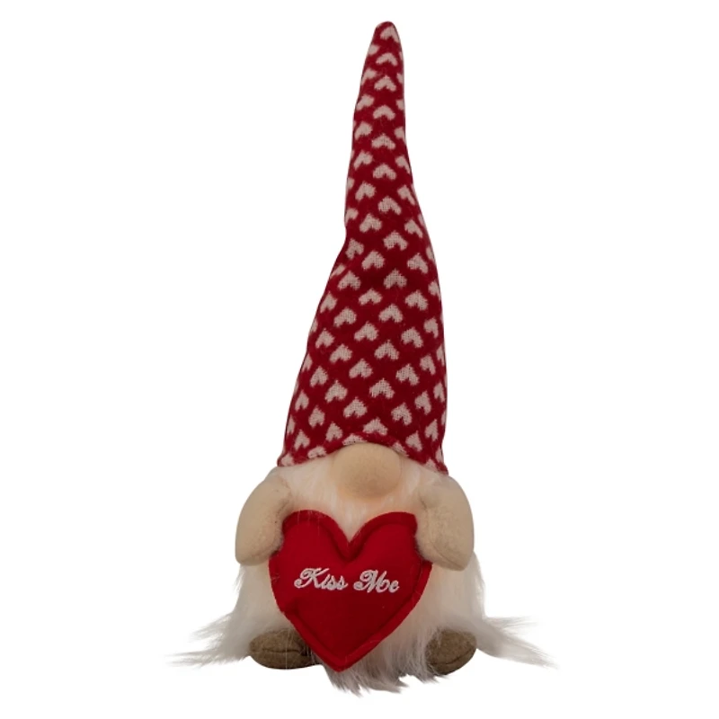 Tiny Hearts LED Kiss Me Valentine Gnome
