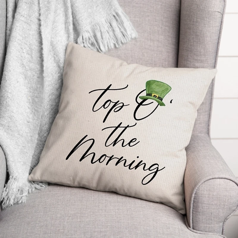 Top O' the Morning Pillow