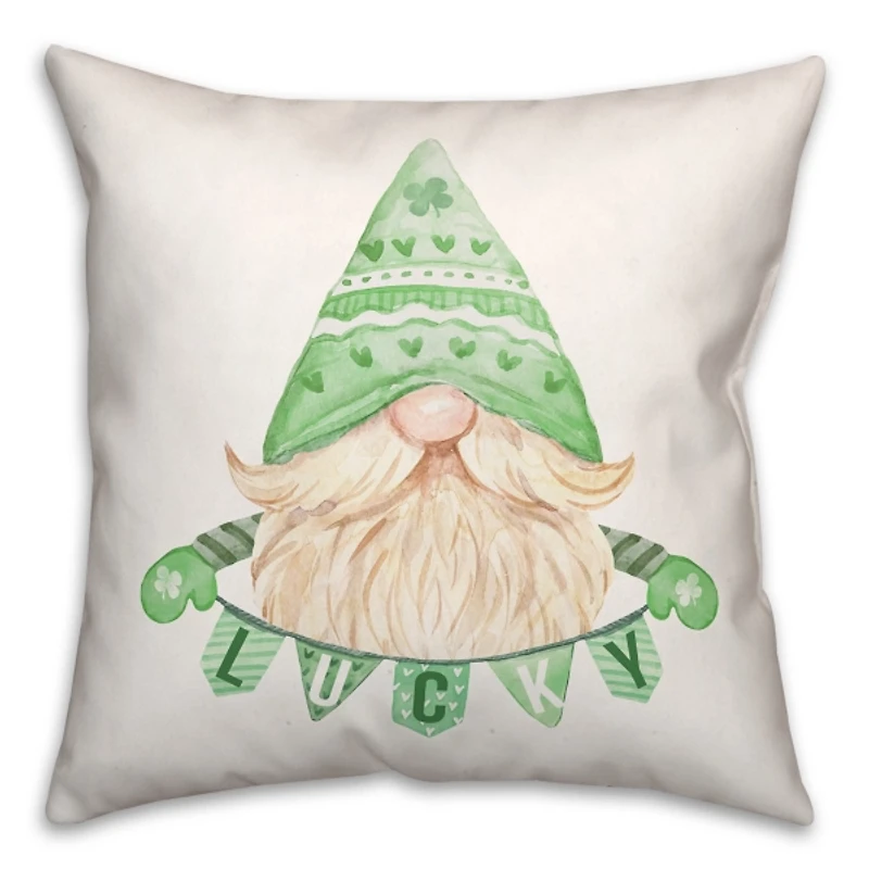 Lucky Gnome Pillow