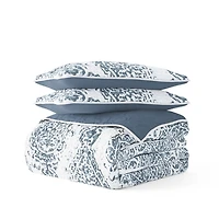 Damask Reversible 2-pc. Twin Quilt Set