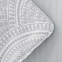 Scalloped Reversible 2-pc. Twin Quilt Set