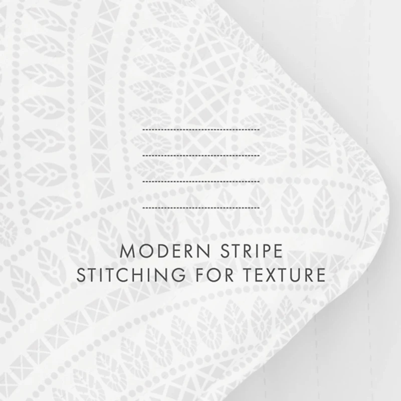 Scalloped Reversible 3-pc. King Quilt Set