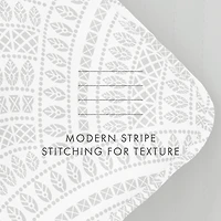 Green Scalloped Reversible 2-pc. Twin Quilt Set