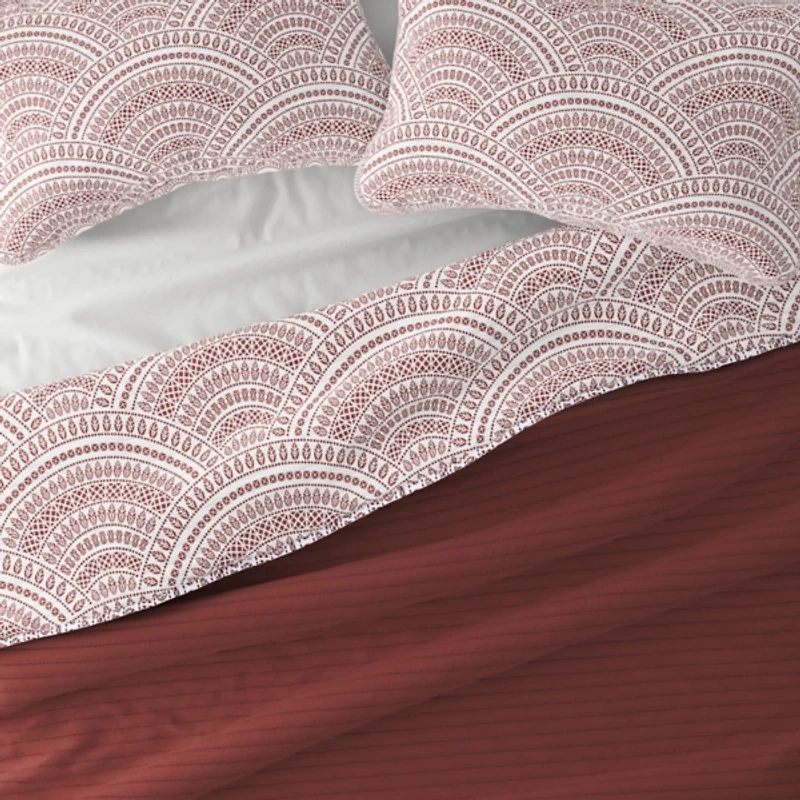 Terra Scalloped Reversible 2-pc. Twin Quilt Set