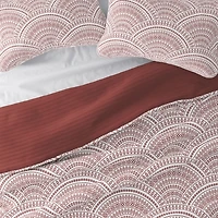 Terra Scalloped Reversible 3-pc. King Quilt Set