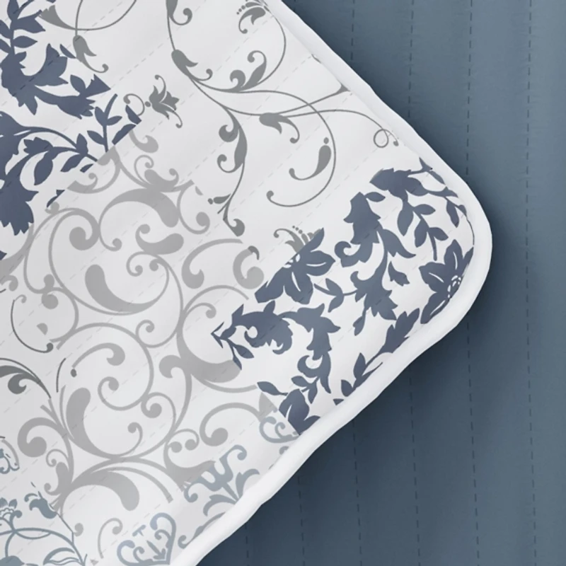 Patchwork Reversible 2-pc. Twin Quilt Set