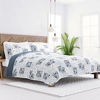 Patchwork Reversible 2-pc. Twin Quilt Set