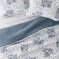 Patchwork Reversible 3-pc. Queen Quilt Set