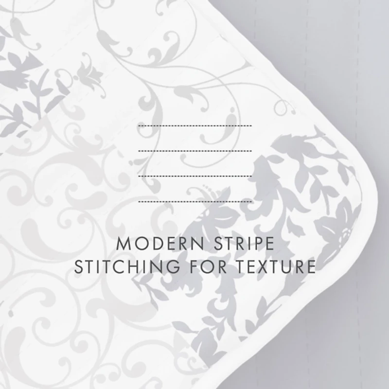 Patchwork Reversible 3-pc. Queen Quilt Set