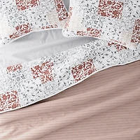 Blush Patchwork Reversible 3-pc. King Quilt Set