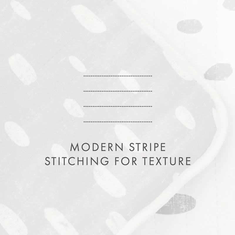 Gray Dotted Reversible 3-pc. King Quilt Set