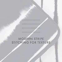 Navy Linear Reversible 2-pc. Twin Quilt Set