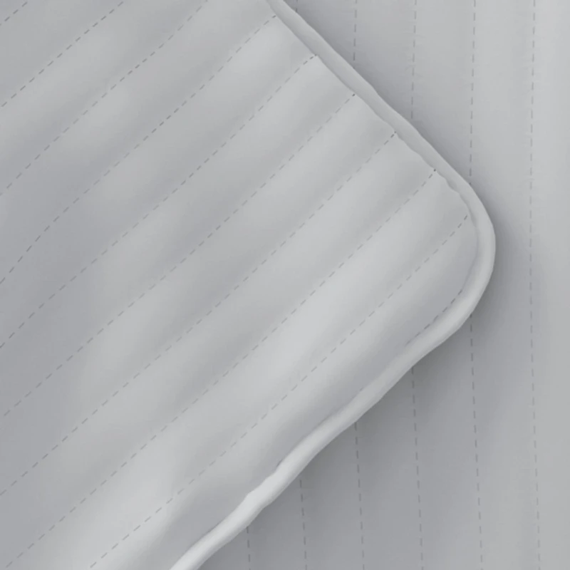 Stitched Stripes 3-pc. Queen Quilt Set