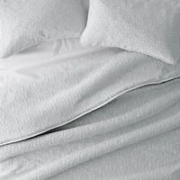 Floral Stitch 3-pc. Queen Quilt Set