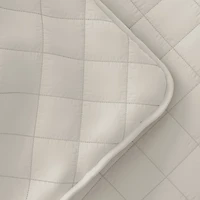 Natural Stitched Diamond 3-pc. King Quilt Set