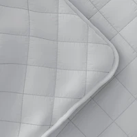 Stitched Diamond 3-pc. King Quilt Set