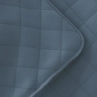 Stitched Diamond 3-pc. King Quilt Set