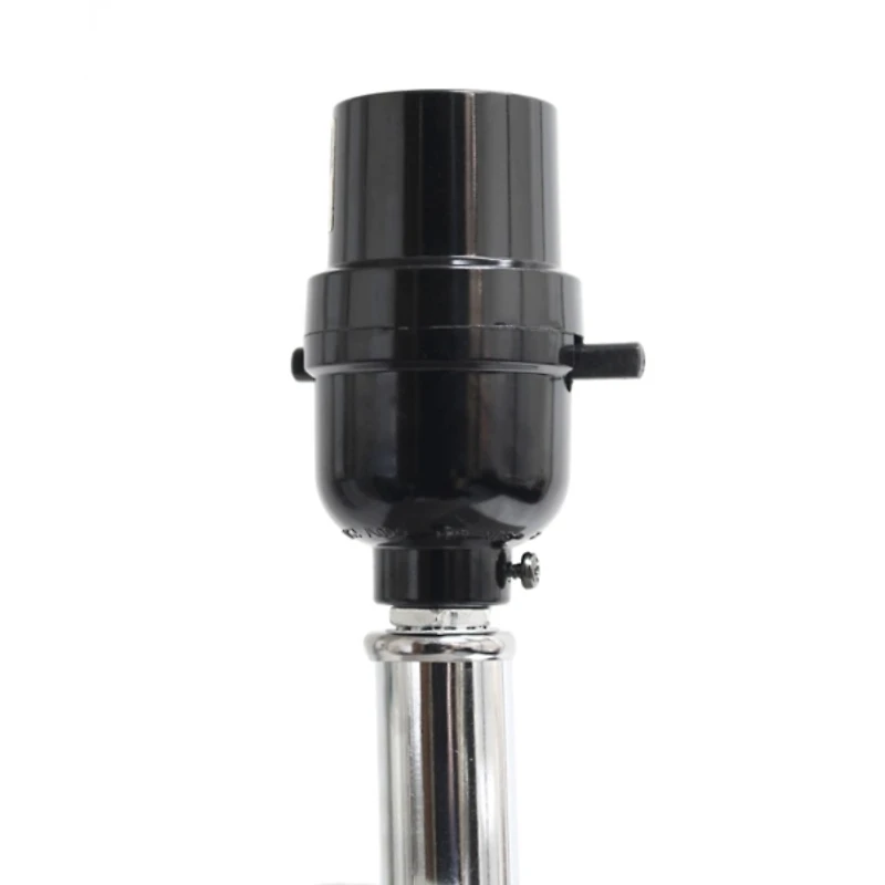 Caramel Faux Leather Charging Table Lamp