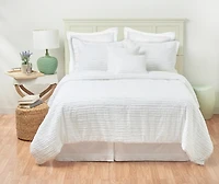 White Eyelash 5-pc. King Comforter Set