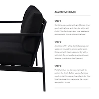 Sunbrella Cushions Holland Outdoor Loveseat