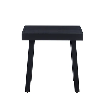 Black Holland Outdoor Side Table