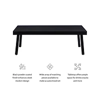 Black Holland Outdoor Coffee Table