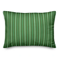 Personalized Monogram Shamrock Stripe Pillow