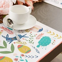 Easter Folk Garden Placemats, Set of 6